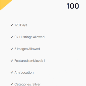SILVER MEMBERSHIP